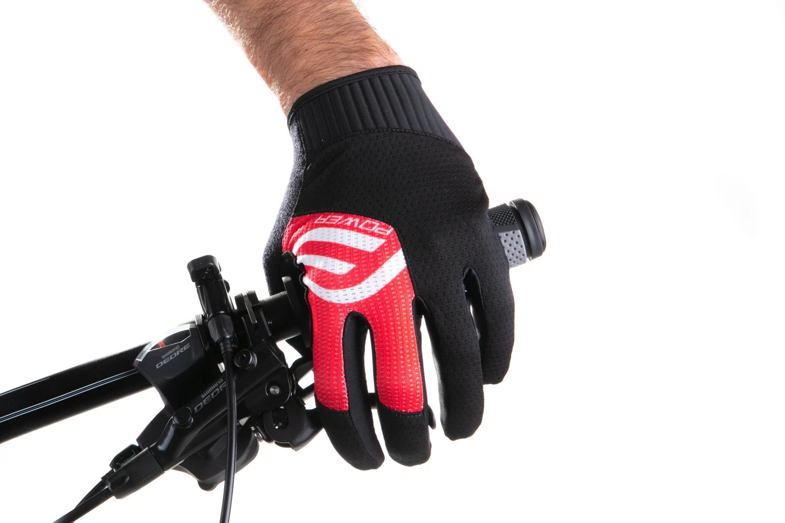 Manusi Force MTB Power, negru rosu, XL XL, Rosu/Negru - 105041