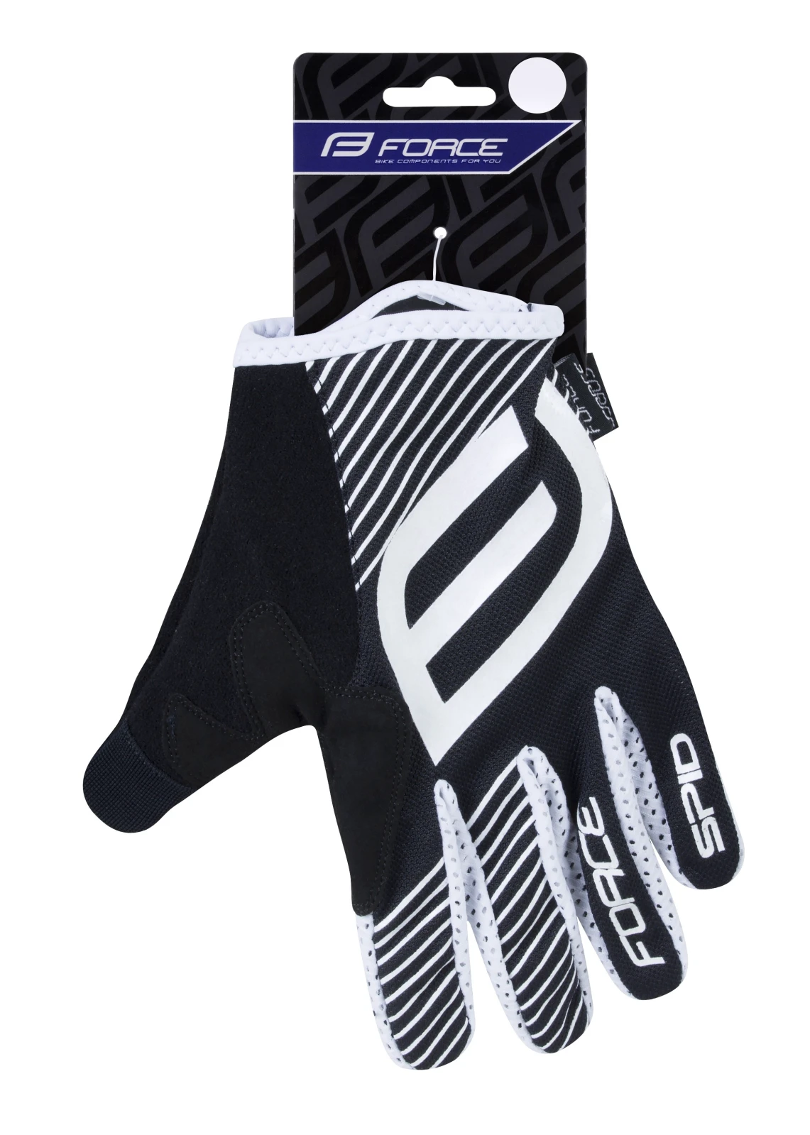 3. Manusi Force MTB SPID de vara, negre XXL XXL