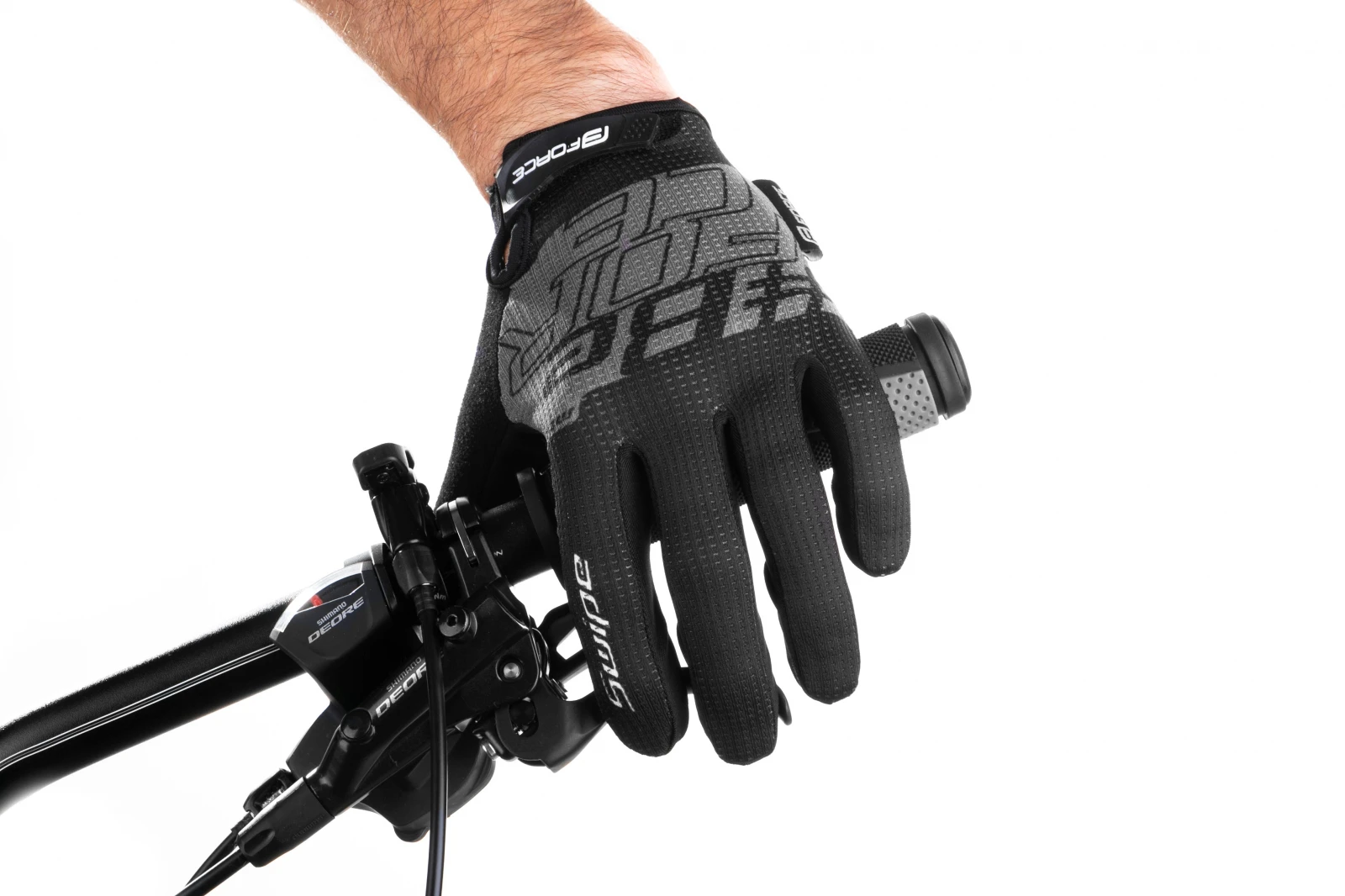 2. Manusi Force MTB Swipe Antracit Negru L L, Antracit/Negru
