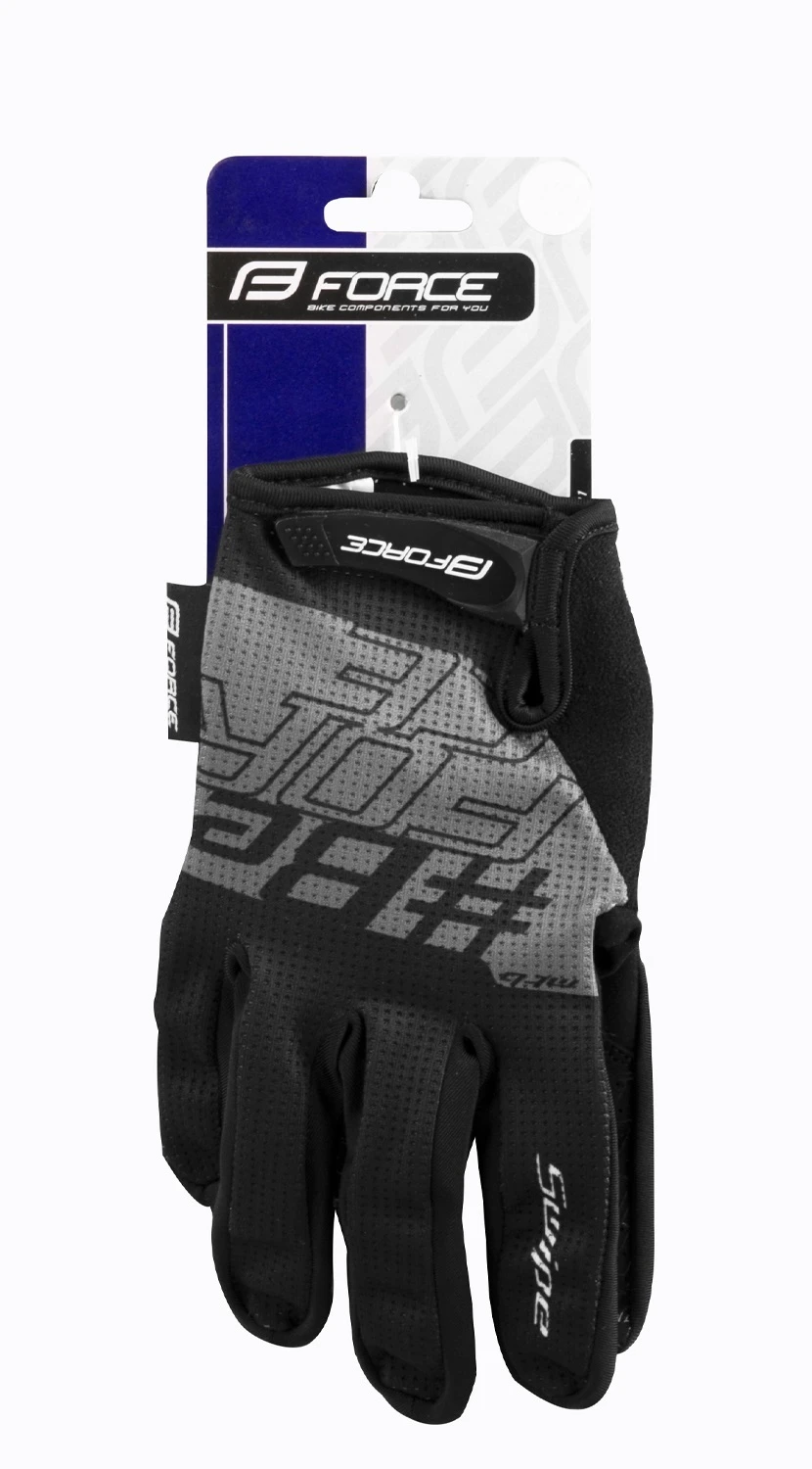 3. Manusi Force MTB Swipe Antracit Negru L L, Antracit/Negru