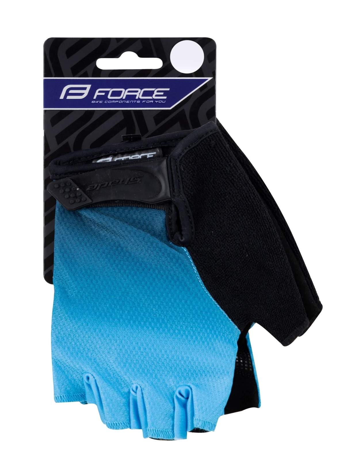 2. Manusi Force Shade albastru M M, Bleu/Negru