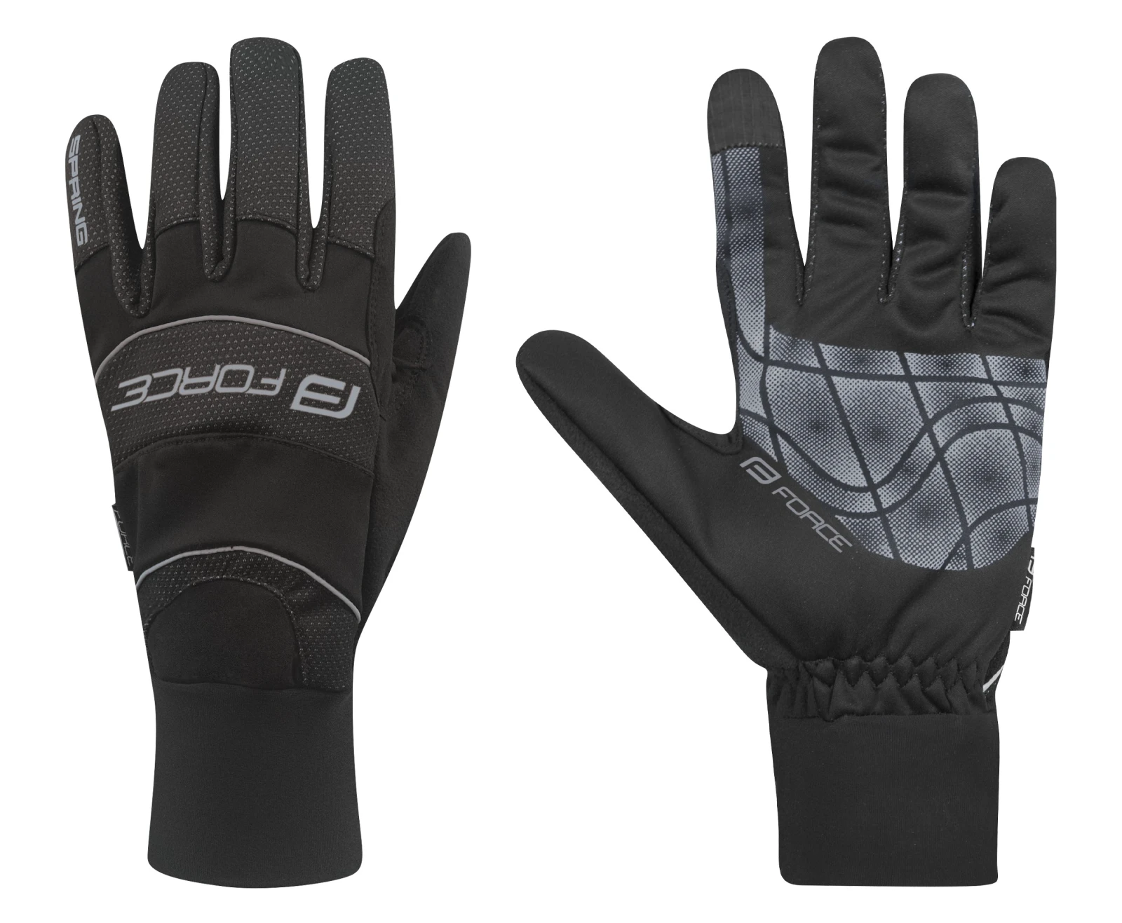 1. Manusi Force Windster primavara negre S Negru, S