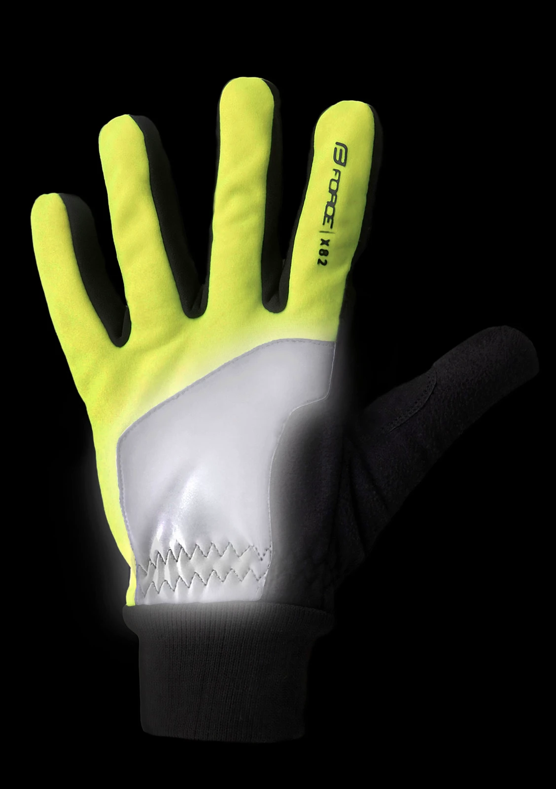 2. Manusi Force X82 fluo XXL Galben fluo, XXL