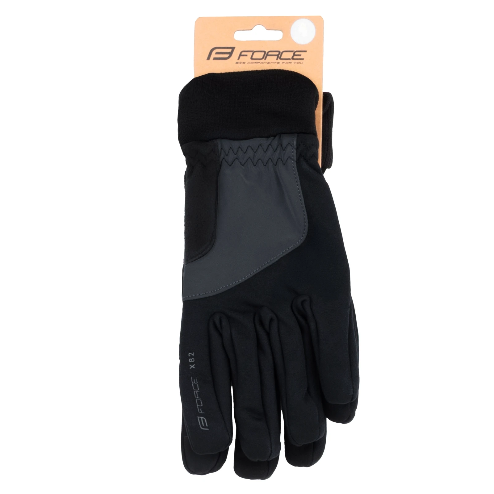 3. Manusi Force X82 negre M Negru, M