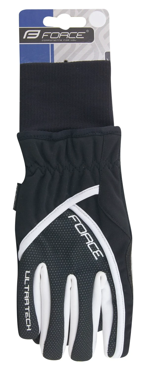 2. Manusi iarna Force Ultra Tech negre XXL XXL, Negru/Alb