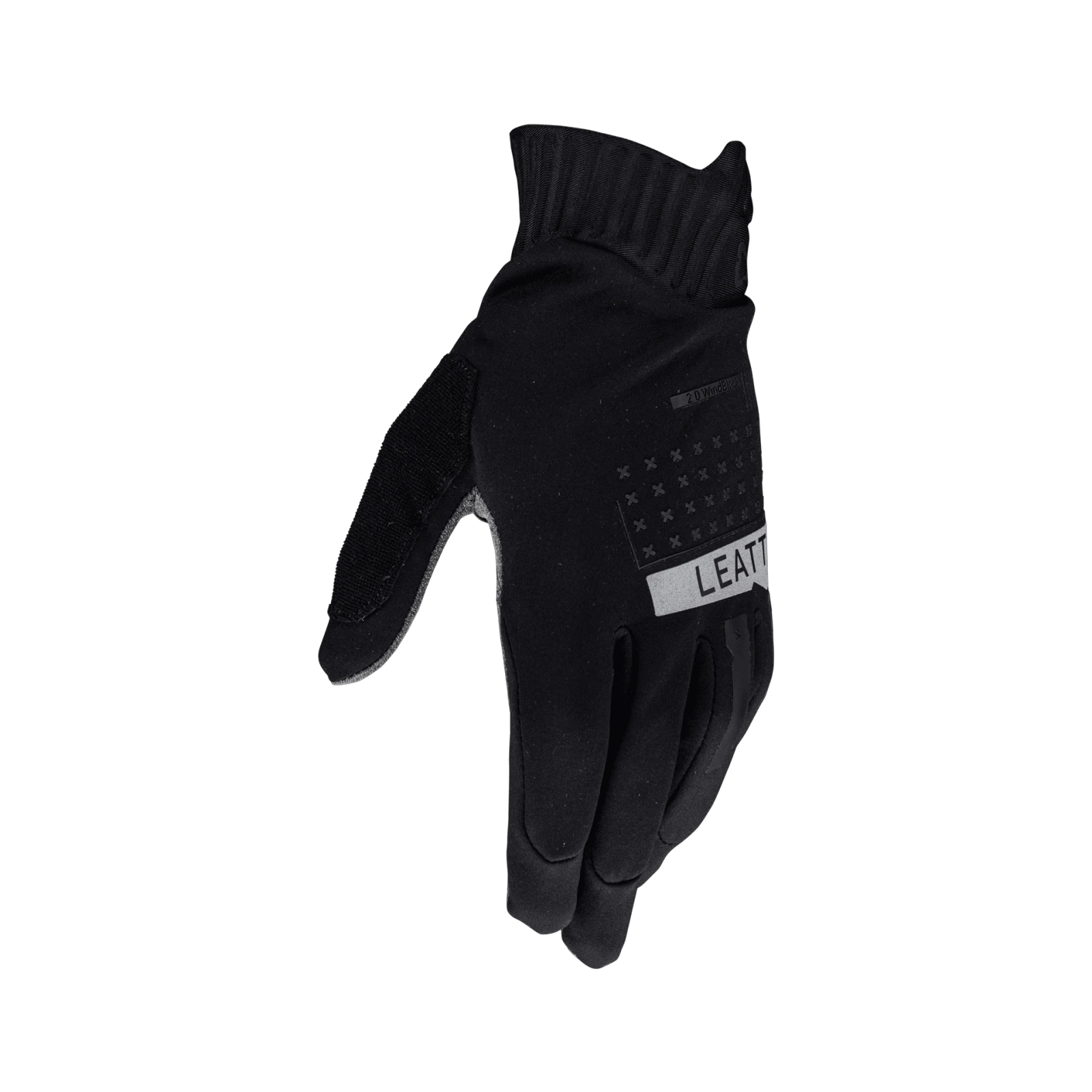 1. Manusi Leatt MTB 2.0 WindBlock Black L L, Negru