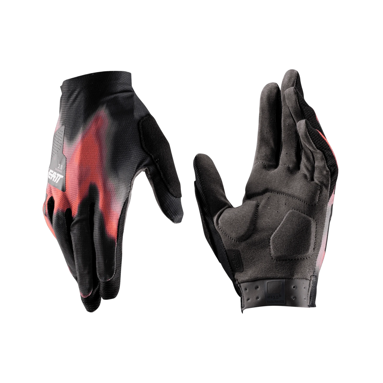 2. Manusi Leatt MTB 3.0 Endurance Heatmap Red XL XL, Negru/Rosu