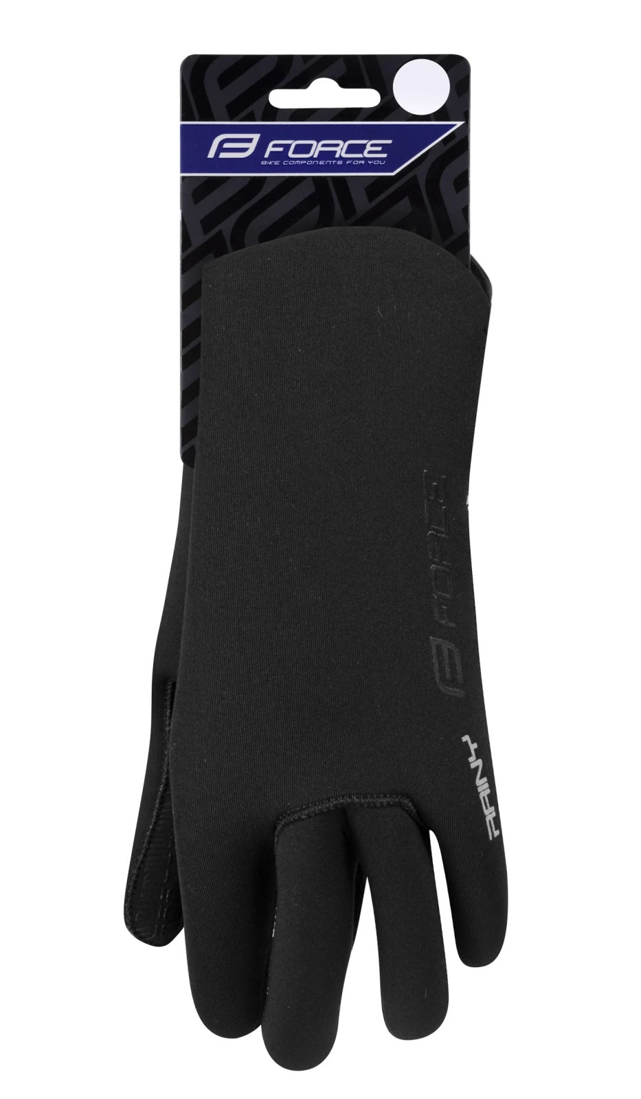 2. Manusi neopren Force Rainy negre XXL Negru, XXL
