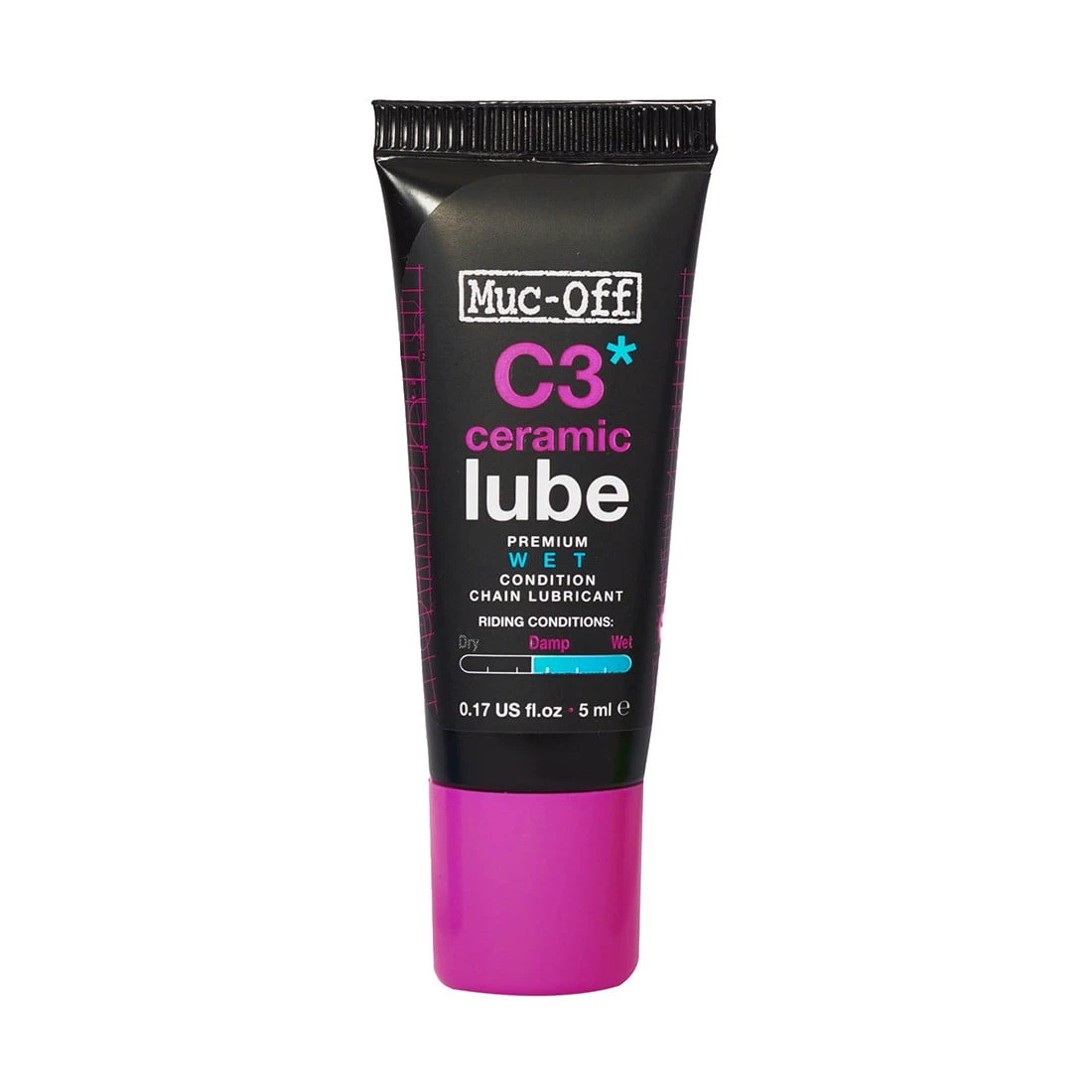 1. Muc-Off C3 mostra 5 ml Ceramic Wet Lube