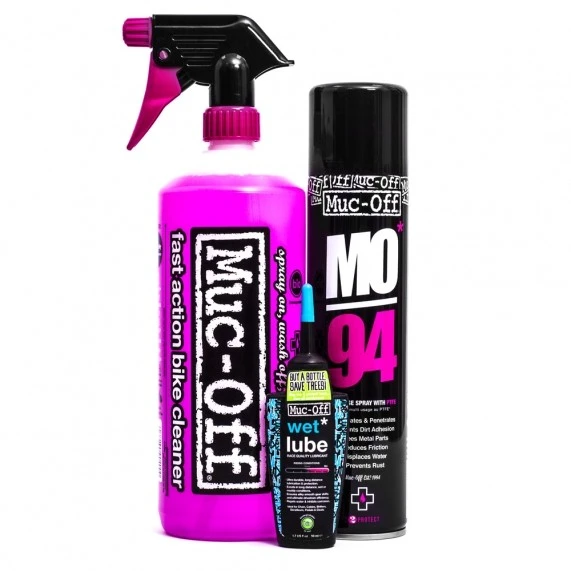 2. Muc-Off Wash Protect and Lube Kit