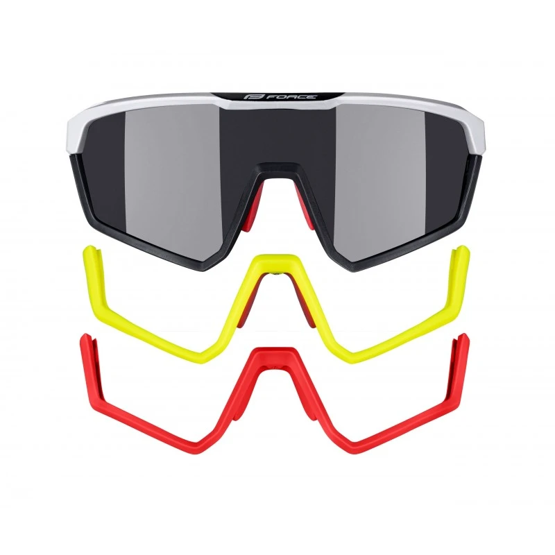 3. Ochelari Force Apex lentila negru contrast, gri rosu Gri/Rosu