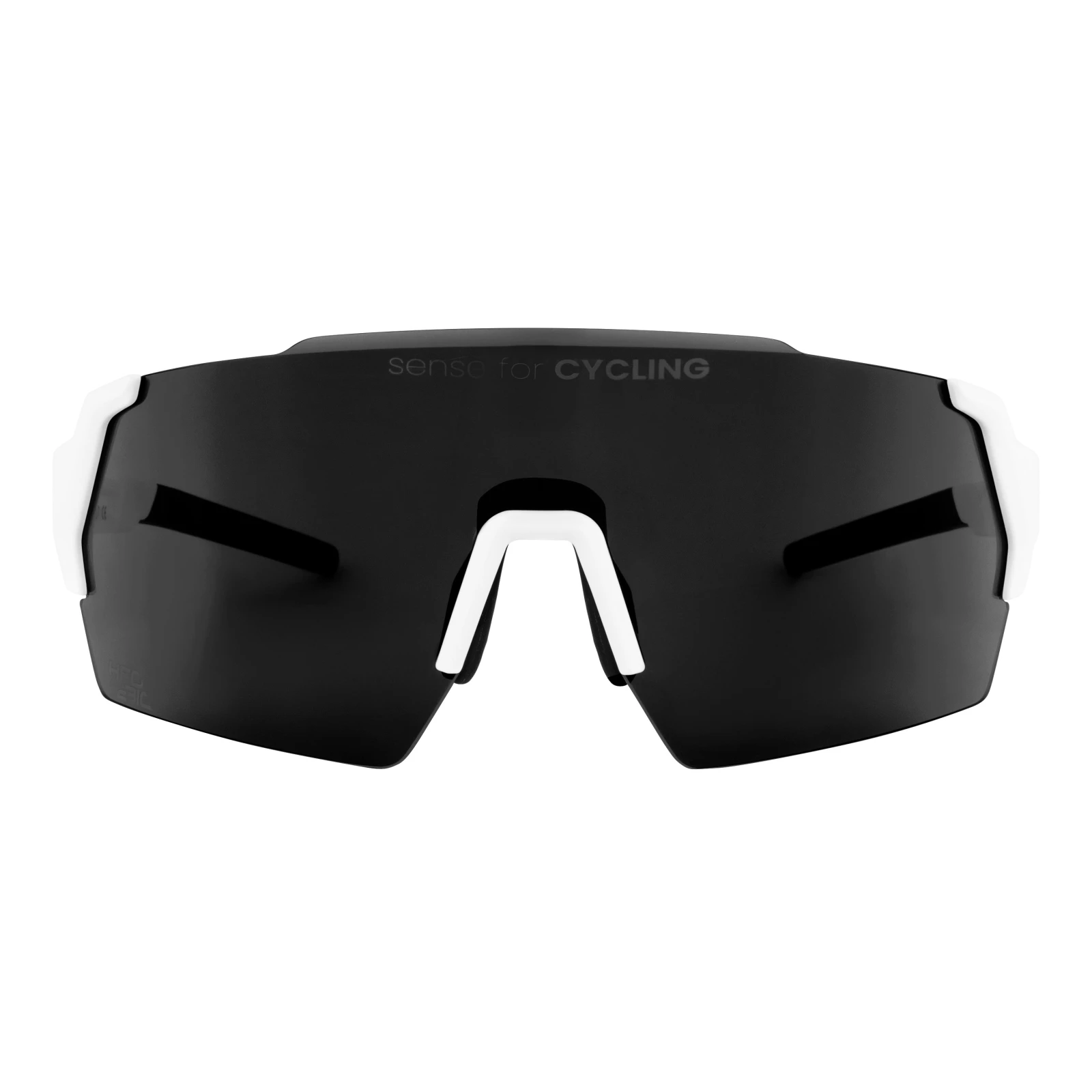 3. Ochelari Force Electra Albi, lentile negre Alb/Negru