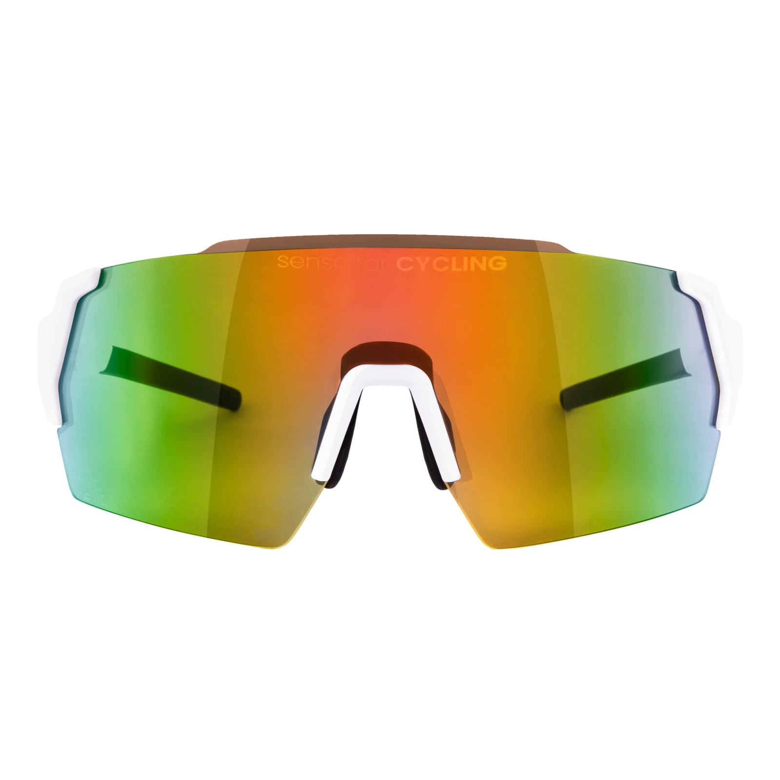 3. Ochelari Force Electra Albi, lentile rosu-revo Alb/Multicolor