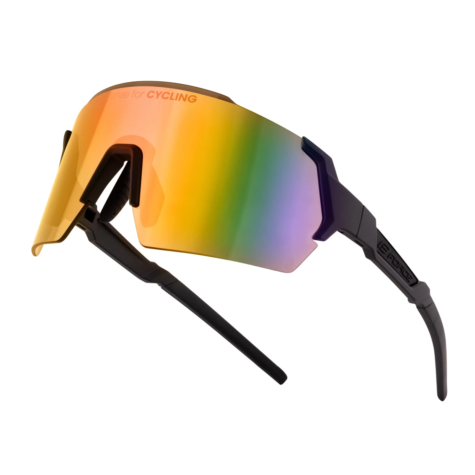 Ochelari Force Electra Negri, lentile rosii Negru/Multicolor - 112136