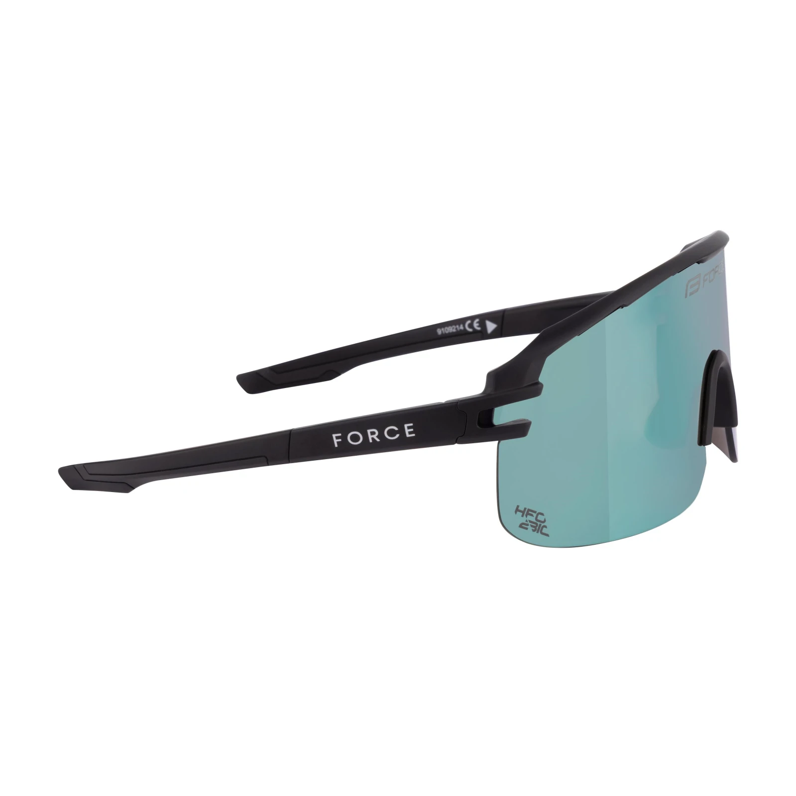 2. Ochelari Force Epic negri lentile blue mirror