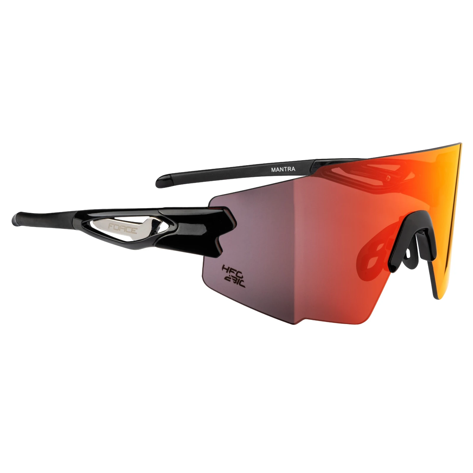 3. Ochelari Force Mantra Mirror negru rosu Negru/Rosu