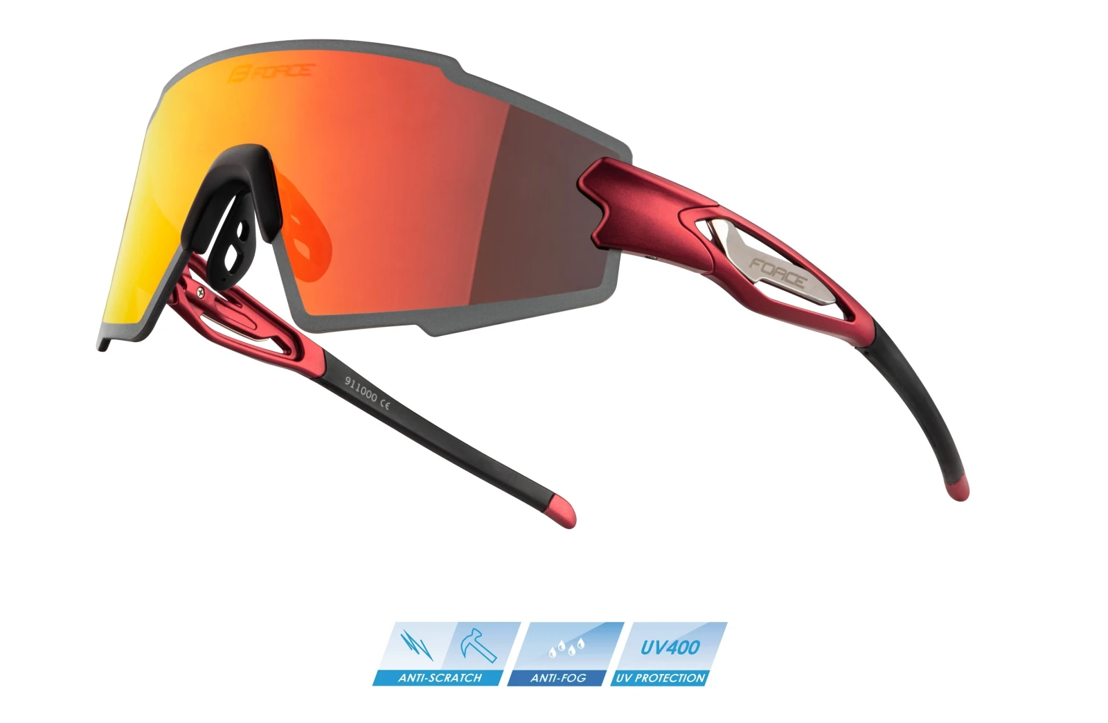 Ochelari Force Mantra Polarized rosu Rosu - 108807