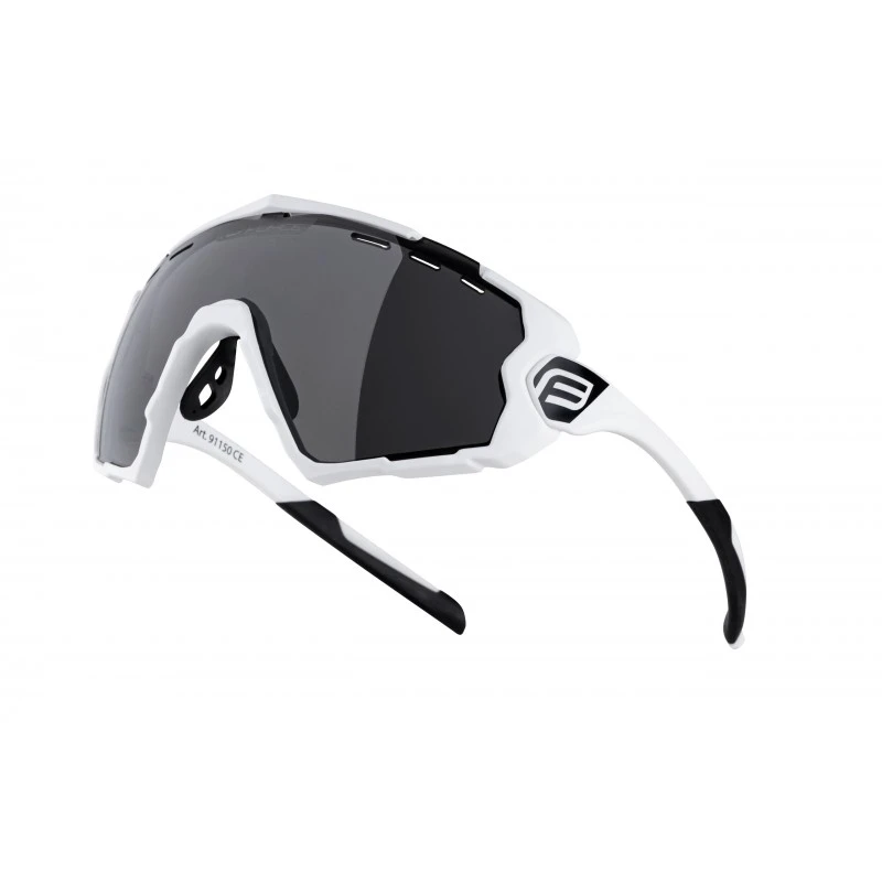 Ochelari Force Ombro alb mat, lentila neagra Alb/Negru - 105718