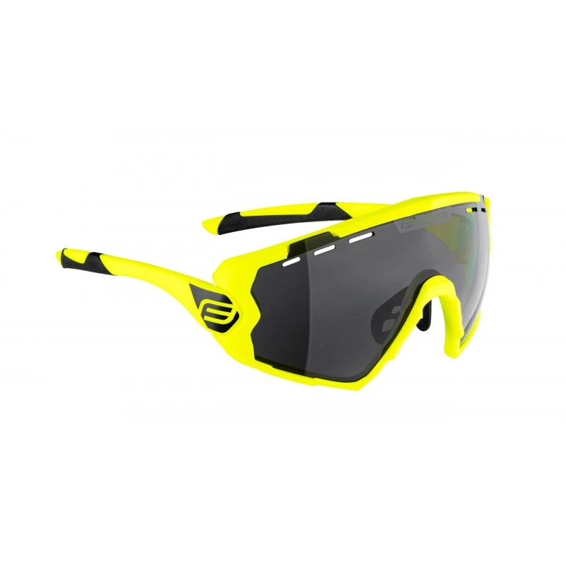 2. Ochelari Force Ombro fluo mat, lentila neagra Galben fluo/Negru