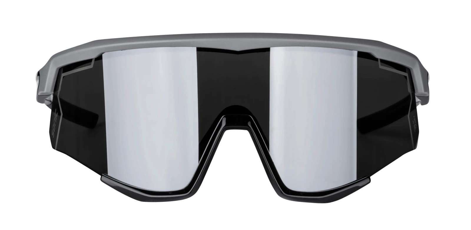 3. Ochelari Force Sonic gri negru, lentila neagra oglinda Gri/Negru