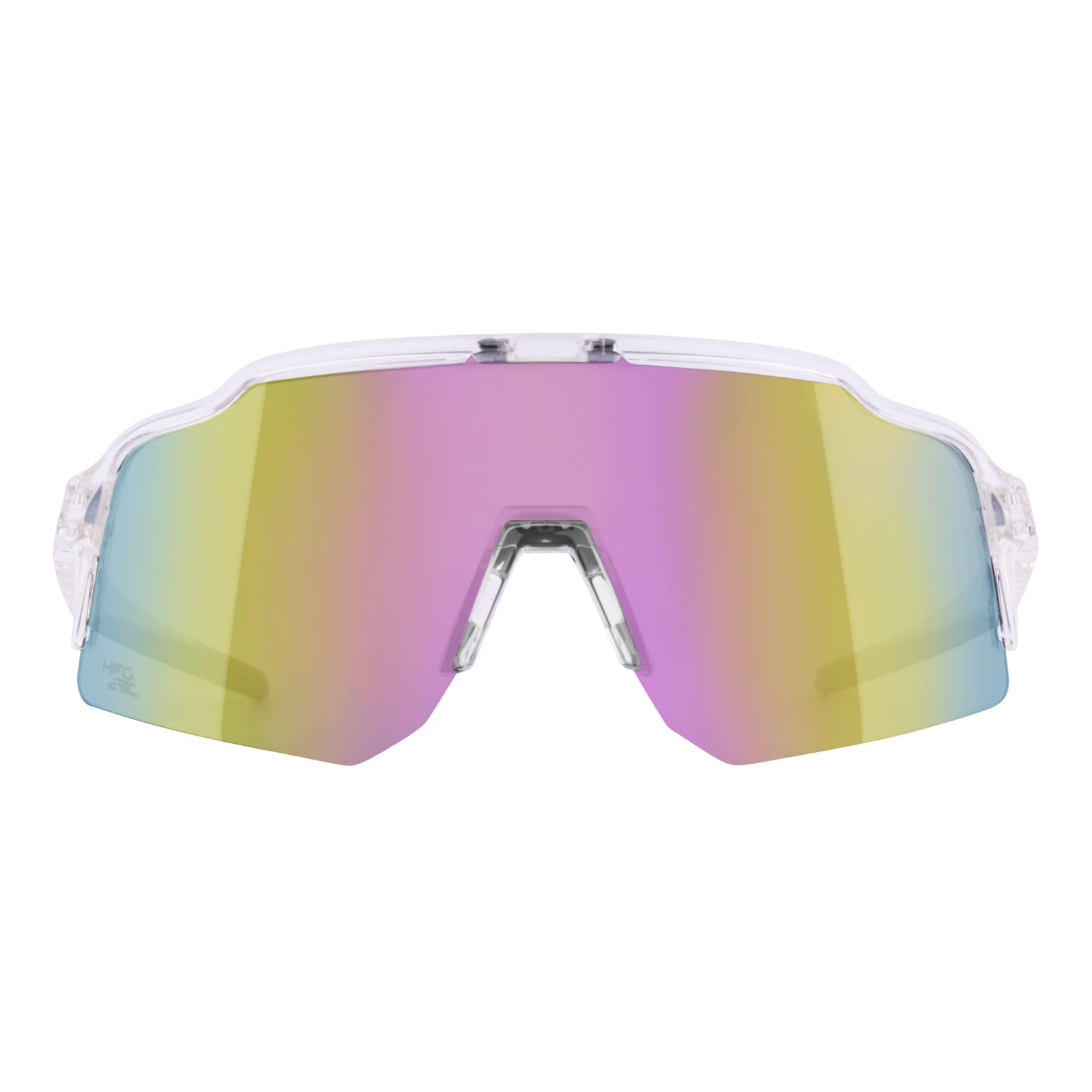3. Ochelari Force Strive transparenti lentile mov galben