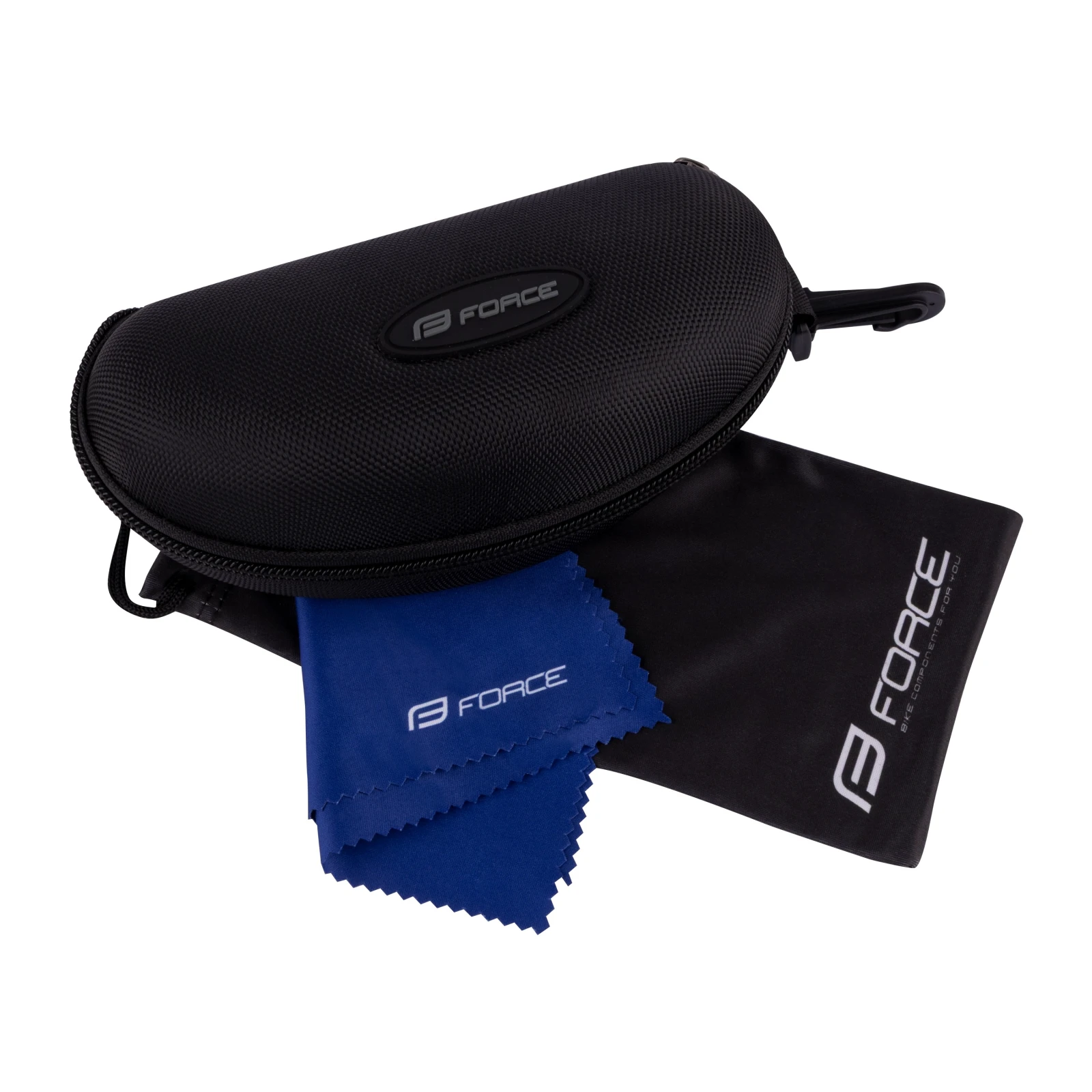 6. Ochelari Force Strive transparenti lentile negre