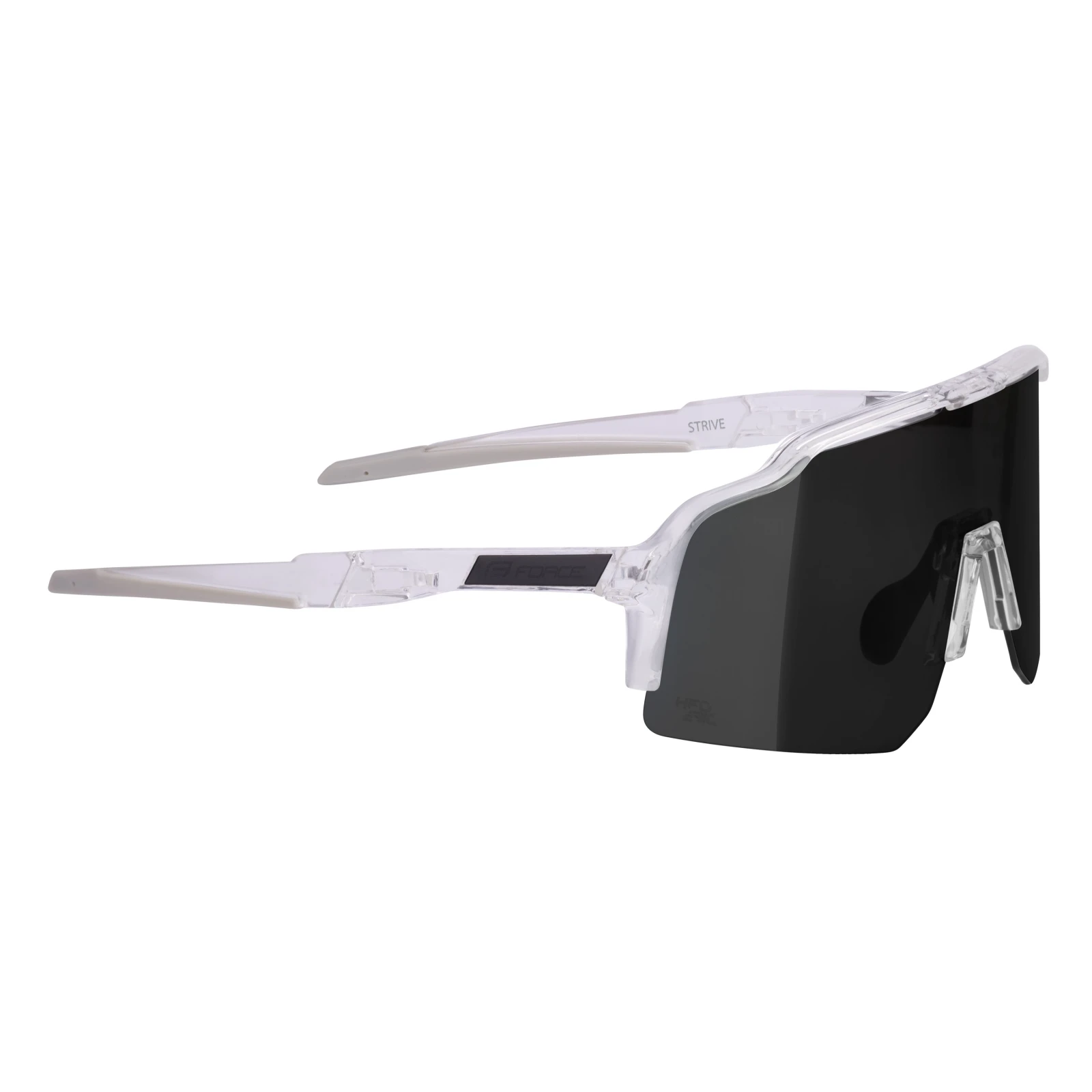 2. Ochelari Force Strive transparenti lentile negre