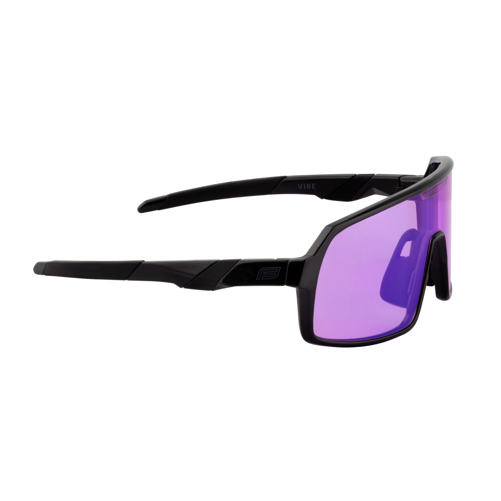 3. Ochelari Force VIBE junior, negru, lentile mov