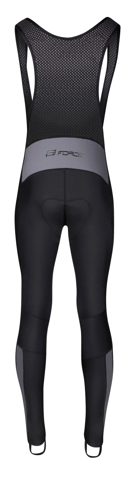 2. Pantaloni cu bretele si bazon Force Bright negri M M