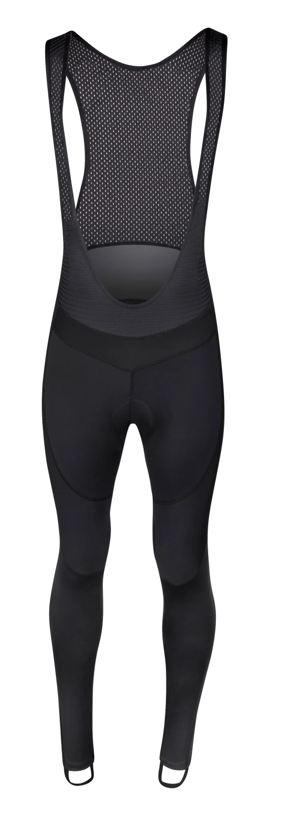 Pantaloni cu bretele si bazon Force Bright negri M M - 149606