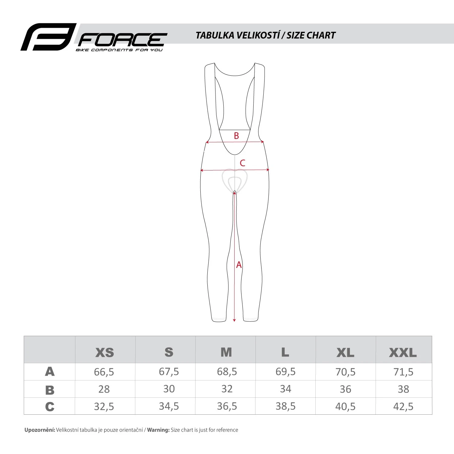 5. Pantaloni de dama cu bretele si bazon Force Reflex Line negru roz M M
