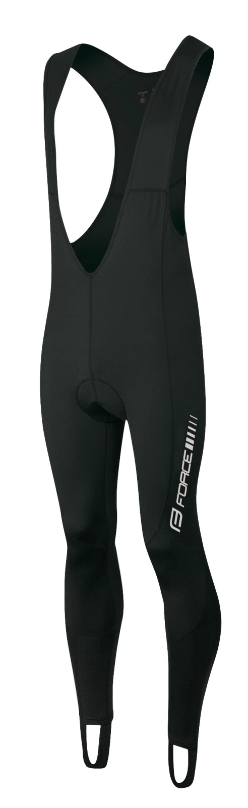 2. Pantaloni Force Z68 cu bretele negri S S, Negru