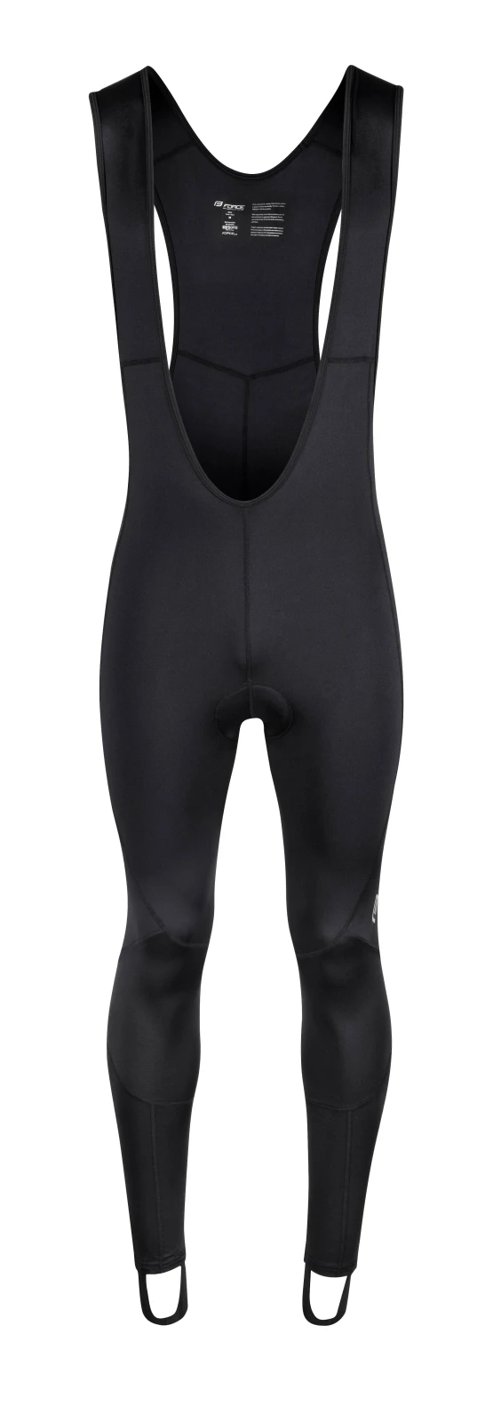 1. Pantaloni Force Z68 cu bretele negri S S, Negru