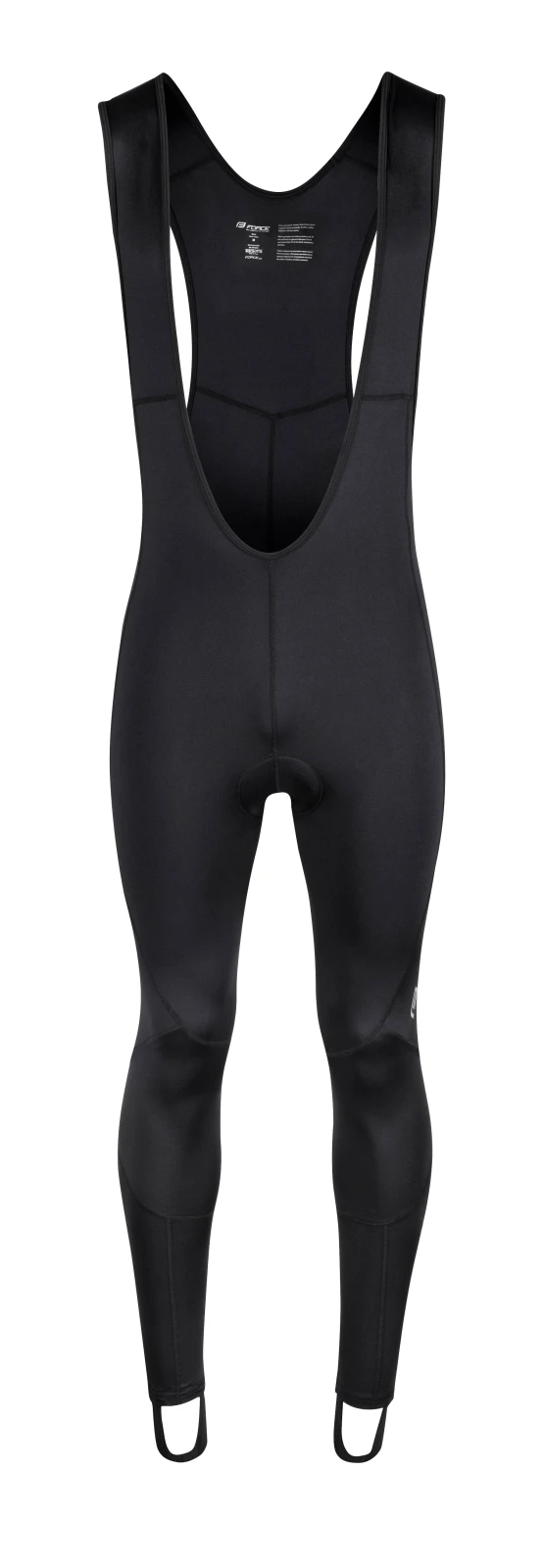 1. Pantaloni Force Z68 cu bretele negri XS XS, Negru