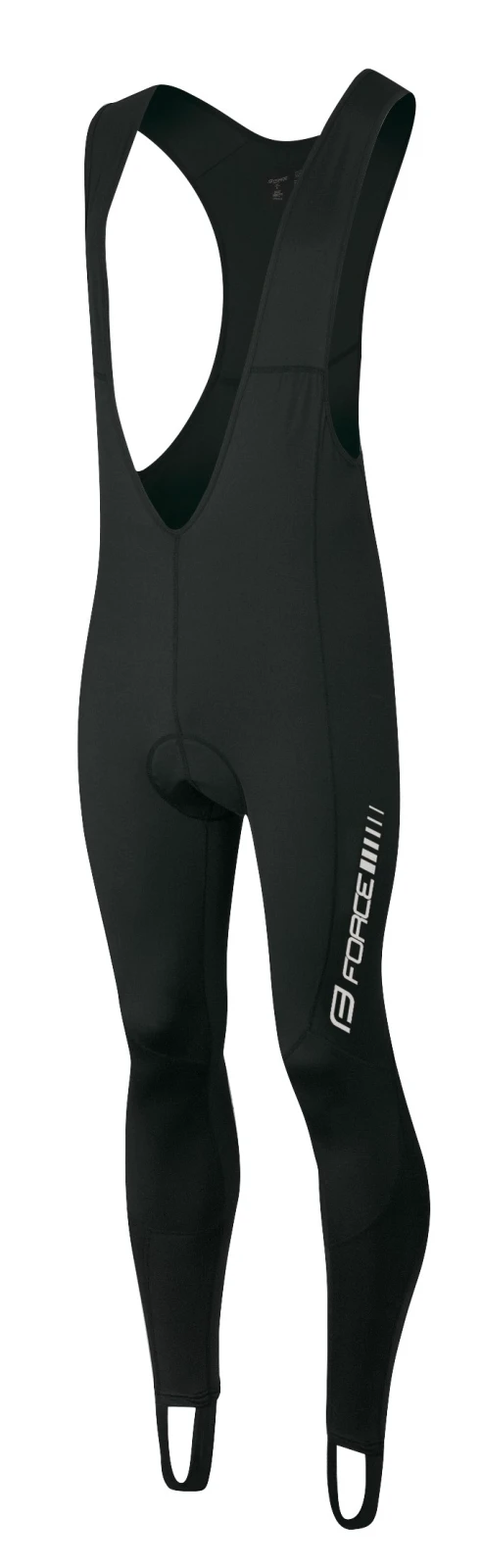 2. Pantaloni Force Z68 cu bretele negri XS XS, Negru