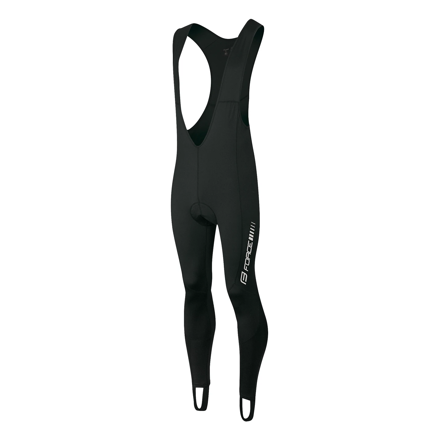 2. Pantaloni Force Z68 cu bretele negri XL XL, Negru
