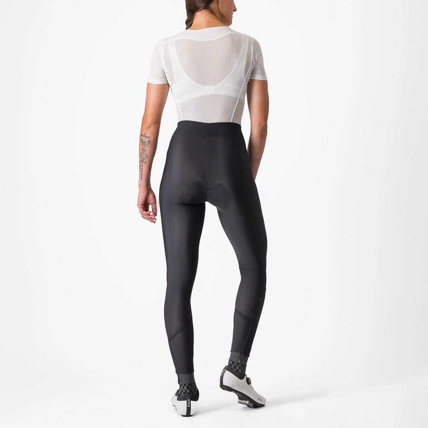 2. Pantaloni lungi Castelli Velocissima Thermal, de dama, negru negru reflex, S Negru/Negru reflex, S