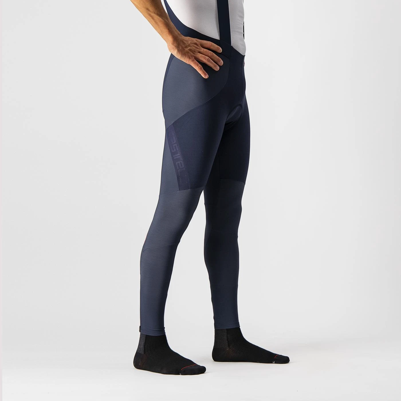 5. Pantaloni lungi cu bretele Castelli Sorpasso RoS, Bleumarin, XL Bleumarin, XL