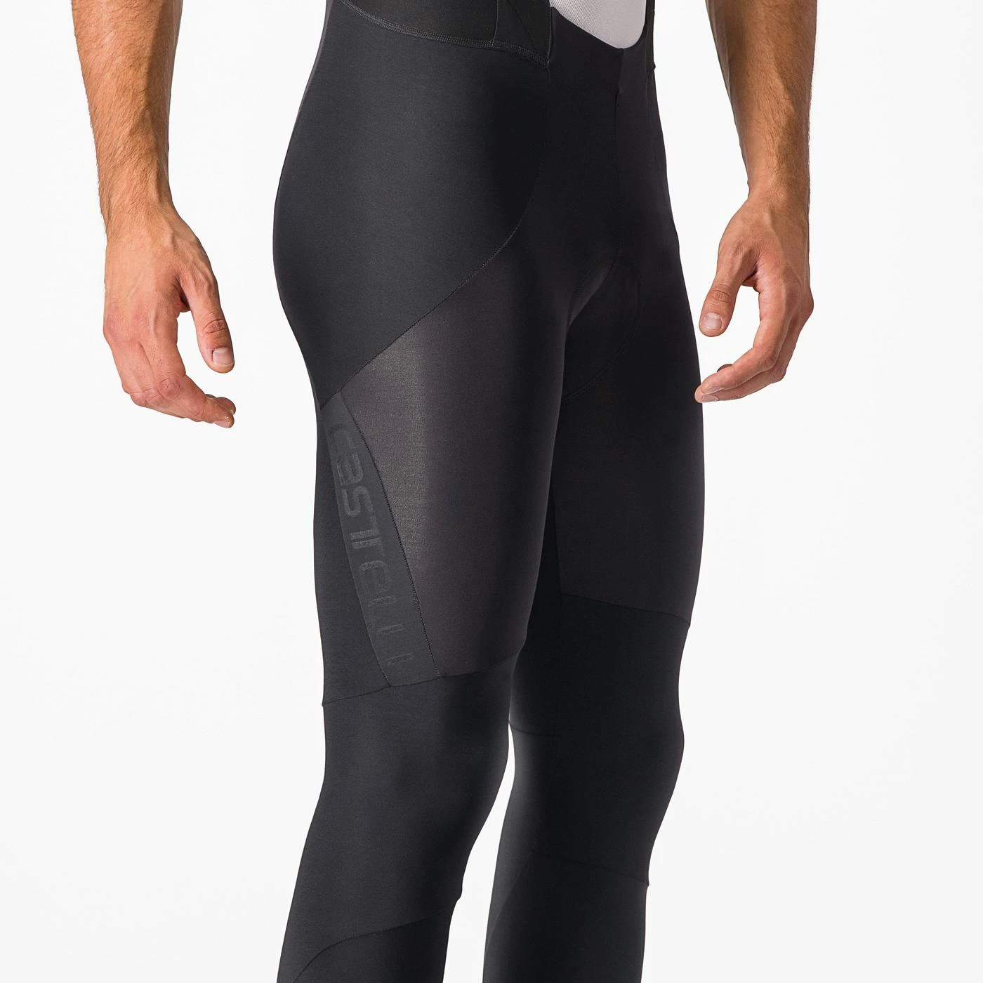 5. Pantaloni lungi cu bretele Castelli Sorpasso RoS, pt barbati, negru, L Negru, L