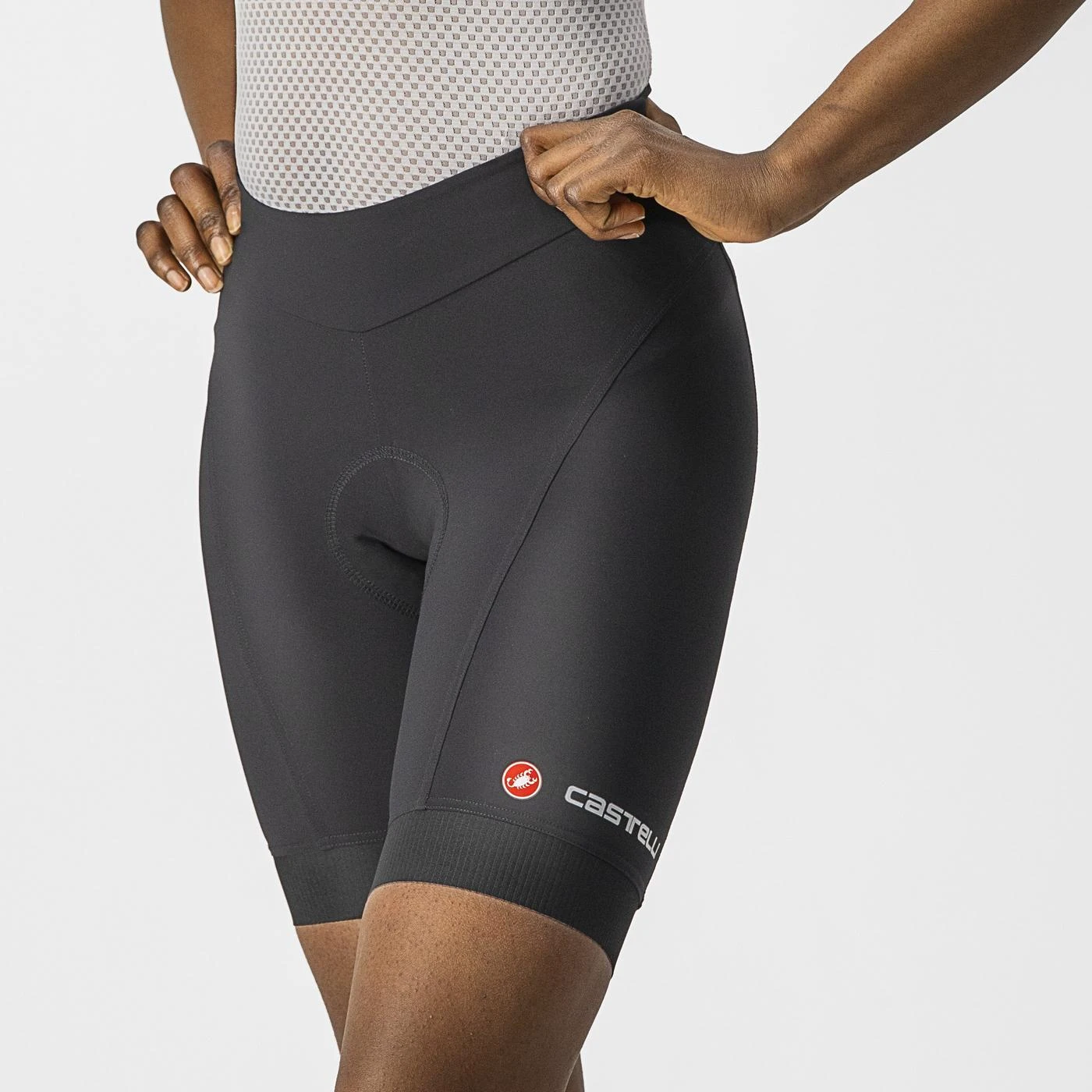 4. Pantaloni scurti Castelli Endurance W, de dama, negru, XS Negru, XS