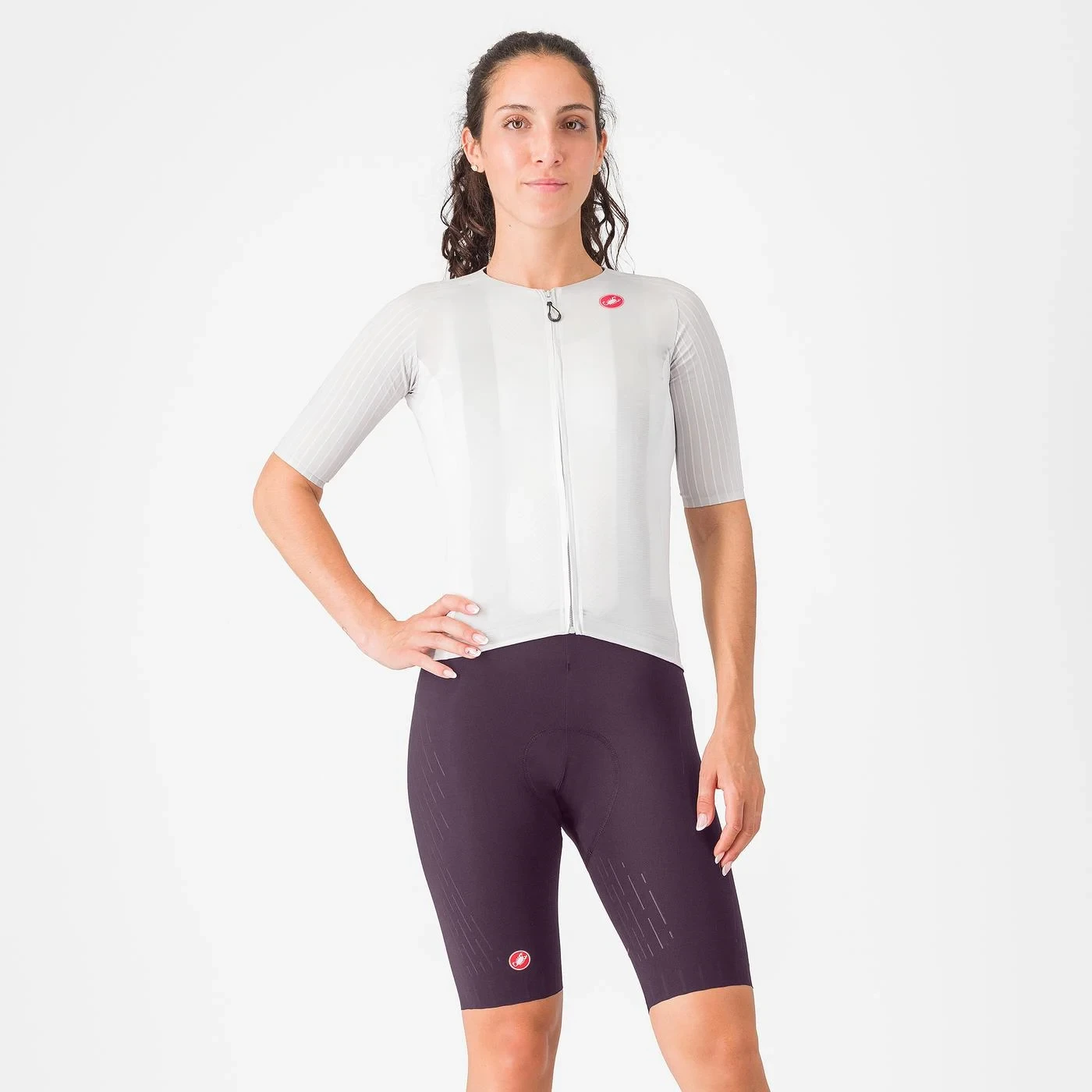 Pantaloni scurti Castelli Free Aero Race S, pentru femei, mov nocturn inchis, M Mov Nocturn Inchis, M - 111635