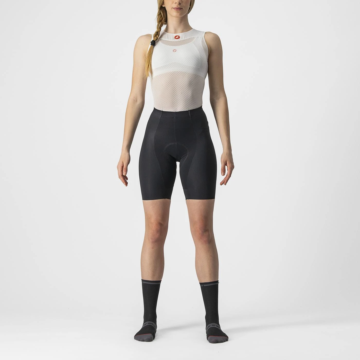 1. Pantaloni scurti Castelli Free Aero RC W, de dama, Negru, M M, Negru