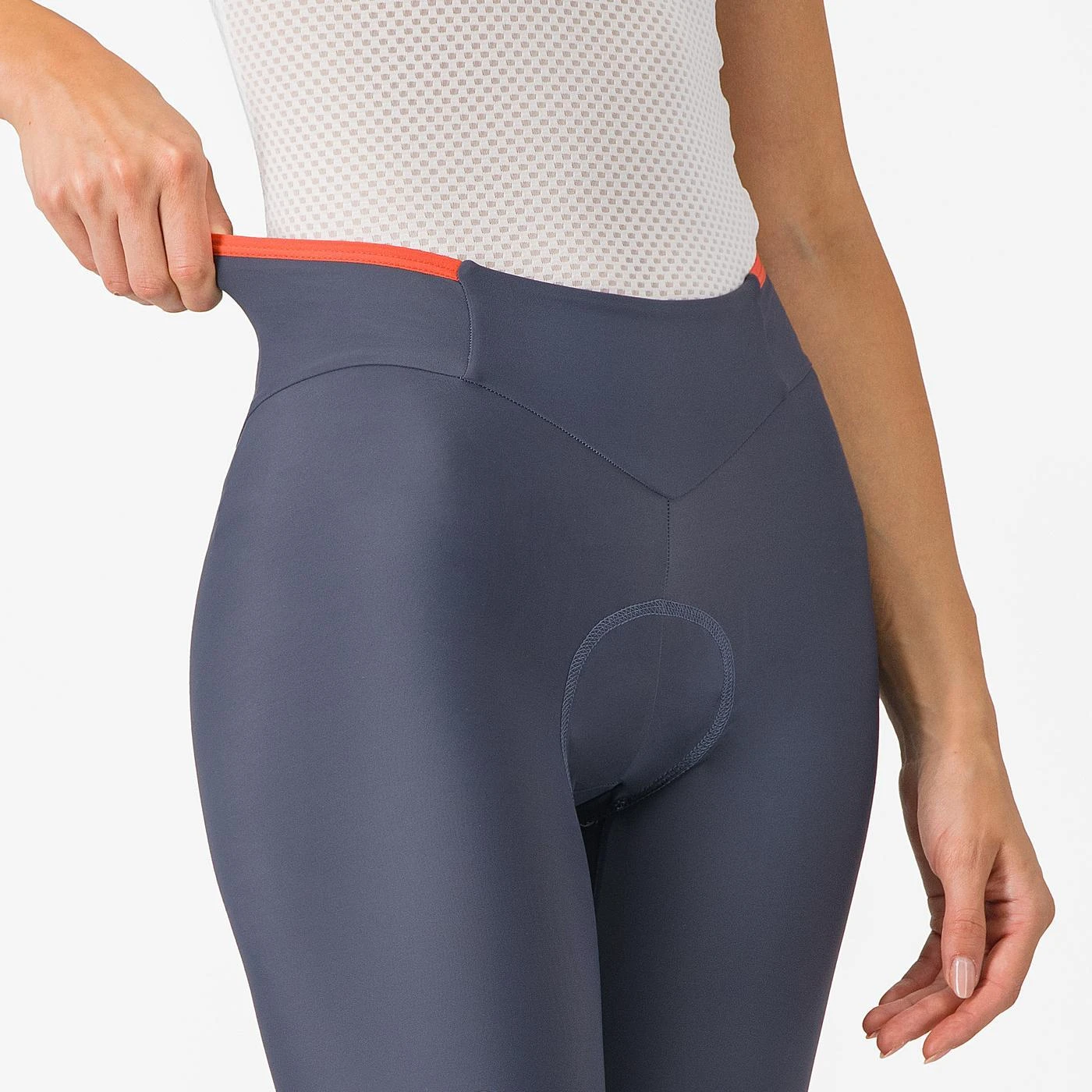 2. Pantaloni scurti Castelli Prima 2, pentru femei, albastru amurg rosu hibiscus, XL Albastru Amurg/Rosu Hibiscus, XL