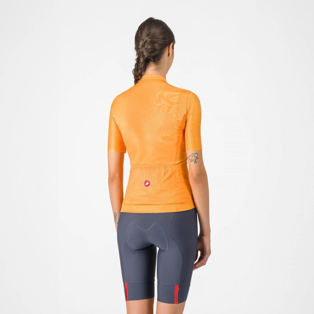 4. Pantaloni scurti Castelli Prima 2, pentru femei, albastru amurg rosu hibiscus, XS Albastru Amurg/Rosu Hibiscus, XS