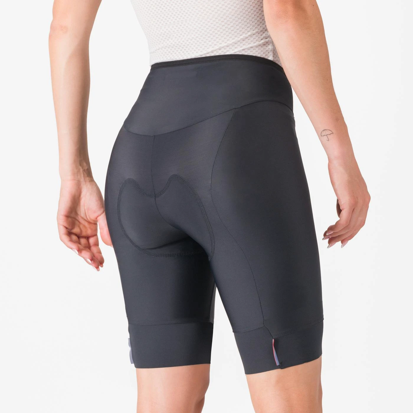 6. Pantaloni scurti Castelli Prima 2, pentru femei, negru negru, XS Negru/Negru, XS