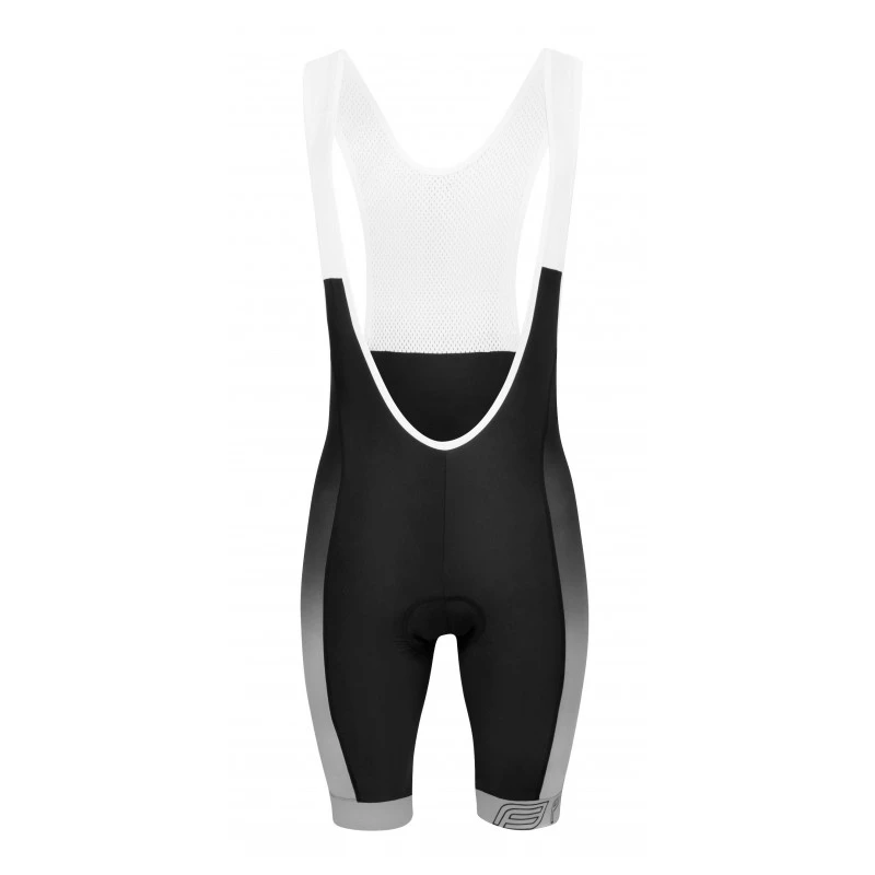 2. Pantaloni scurti cu bazon si bretele Force B40 negru gri S S, Negru/Gri