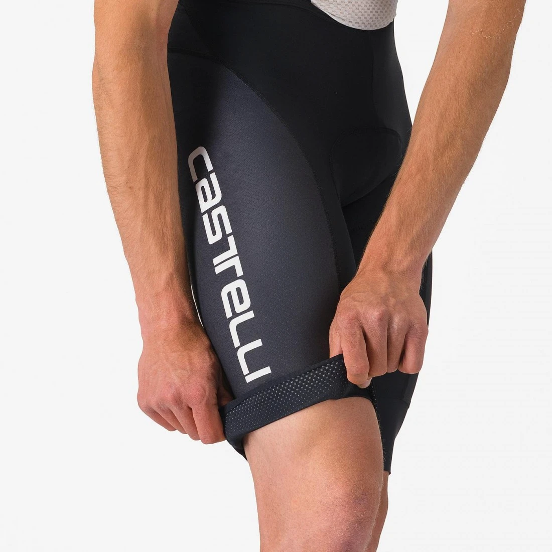 7. Pantaloni scurti cu bretele Castelli Competizione 2 Kit, pentru barbati, negru, S Negru, S