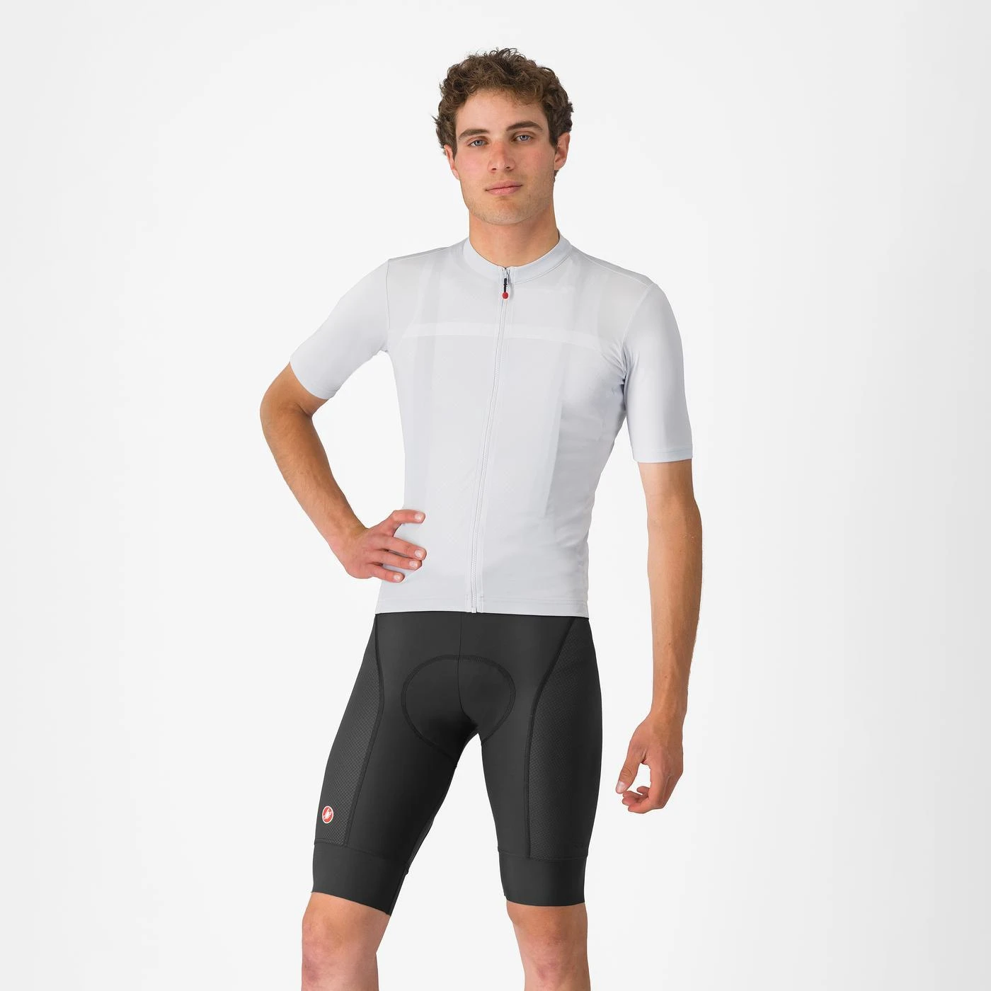 Pantaloni scurti cu bretele Castelli Competizione 2, pt barbati, negru, XS Negru, XS - 111563