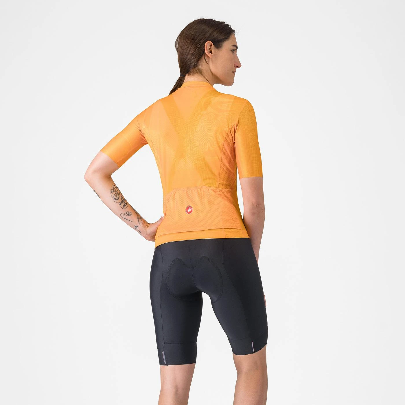 2. Pantaloni scurti cu bretele Castelli Espresso W DT, de dama, negru, L Negru, L