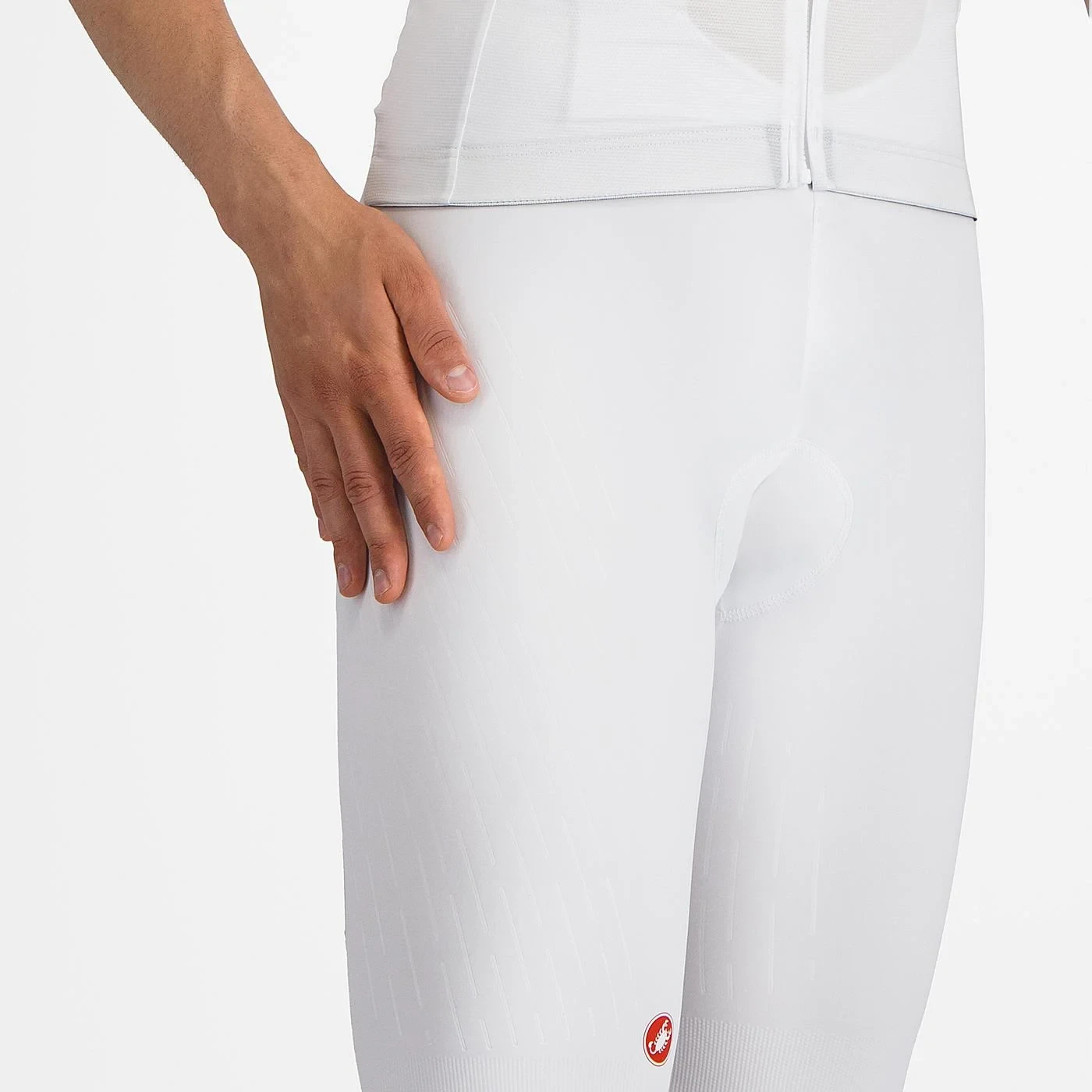 4. Pantaloni scurti cu bretele Castelli Free Aero Race S, pentru barbati, alb, XXXL Alb, XXXL